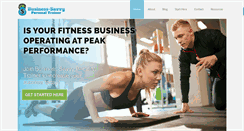 Desktop Screenshot of businesssavvypersonaltrainer.com